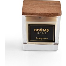 Doğtaş Home Nar Ahşap Kapaklı Mum