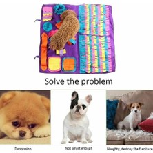 Pet Köpek Kıvrık Mat Evcil Etkileşimli Oyun Oyuncaklar Gıda Eğitimi Battaniye Köpekler Besleme Pad Nosework Stres Rahatlatmak Için Bulmaca | Köpek Oyuncakları (Yurt Dışından)
