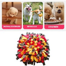 Köpek Snuffle Mat El Dokuma Köpek Koklama Ped Yumuşak Pet Burun Iş Kokusu Snuffle Mat Eğitim Besleme | Çeviklik Ekipmanları (Yurt Dışından)