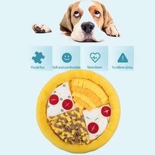 Pet Köpek Oyuncaklar Pet Sniffing Pad Yıkanabilir Eğitim Battaniye Besleme Pizza Yavru Mat Ekleme Çok Renkli Ayrılabilir Polar Battaniye | (Yurt Dışından)