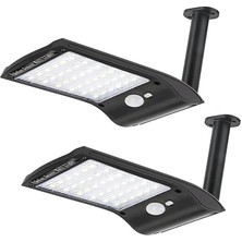 2pack Güneş Işıkları 36 LED IP65 Su Geçirmez Açık Güvenlik Gece Lambası, Bahçe Için Kablosuz Duvar Lambası, Çit, Kapı Garajı (Yurt Dışından)