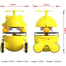 Komik Tumbler Kedi Oyuncak Eğitim Sızdıran Gıda Topu Pet Köpek Kediler Için Interaktif Denge Araba Yavru Kaşing Oyuncaklar Kedi Aksesuarları | Kedi Oyuncakları (Sarı) (Yurt Dışından)