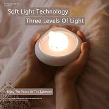Çocuklar Için LED Gece Lambası (Beyaz) (Yurt Dışından)