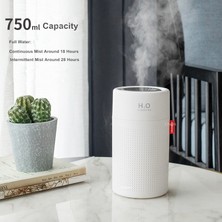 Büyük Kapasiteli 750ML Nemlendirici Kablosuz Ultrasonik USB Şarj Edilebilir Aroma Difüzör Renk LED Mist Maker Oldukça Humidificador | Nemlendiriciler (Yurt Dışından)