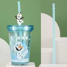 Çocuklar Disney Prenses Elsa Mermaid Sippy Kupası Kızlar Için Sevimli Karikatür Pixar Mcqueen Mickey Mouse Yetişkin Sippy Kupası 3D Kupası (Yurt Dışından)