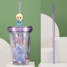 Çocuklar Disney Prenses Elsa Mermaid Sippy Kupası Kızlar Için Sevimli Karikatür Pixar Mcqueen Mickey Mouse Yetişkin Sippy Kupası 3D Kupası (Yurt Dışından)