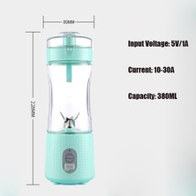 Taşınabilir Blender USB Mikser Elektrik Sıkacağı Makinesi Smoothie Blender Mini Gıda Işlemcisi Kişisel Limon Sıkacağı Portakal Sıkacağı | Sıkacaklar (Mor) (Yurt Dışından)