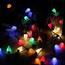 LED Çilek Dize Işıkları, Fiş Peri Dize Işıkları Su Geçirmez (10M) (Yurt Dışından)