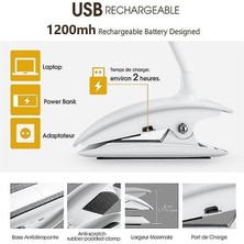 Lambalar USB 15 LED Kitap Işık Dim Masa Masası Lambası (Yurt Dışından)