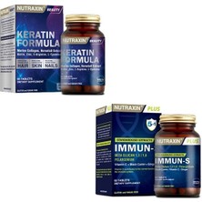 Nutraxin Saç Için Keratin Formula 60 T Için Immun S 60 T