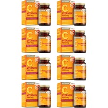Nutraxin Vitals Takviye Edici Gıda C Vitamini 1000 Mg 30 Tablet 8 Adet