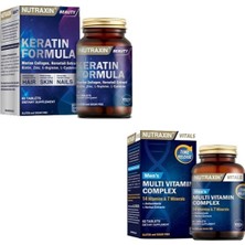 Nutraxin Keratin Formula 60 T. + Multivitamin&mineral Complex Men