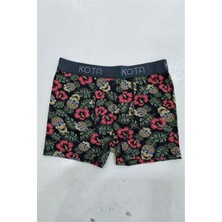 Kota 1015X6 Erkek 6'lı Karışık Desen Boxer-