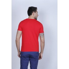 FLP Bisiklet Yaka Slim-Fit Erkek T-Shirt