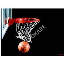 Okare Standart Basketbol Filesi Nevayin Pota Ağı 1.kalite Çift Satılır 4mm - FLM29 - Okare Spor