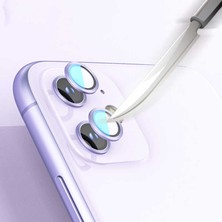 Apple iPhone 11 Kamera Lens Koruyucu Kırılmaz Cam Kaliteyi Bozmaz Temperli Berrak Koruma Cl-07