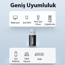 Baseus USB 3.1 To Type-C Dönüştürücü Adaptör Mini Otg Baseus Ingenuity Series