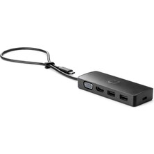 Hp Usb-C Travel Hub G2 Kablolu USB 3.2 Gen 1 Type-C Siyah 235N8AA