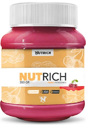 Nutrich Creamy Vişneli Doğal Fıstık Ezmesi 350 gr