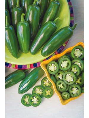 Agrodal Tarım Doğal Meksika Biberi Jalapeno Acı Biber 100 Adet Tohum