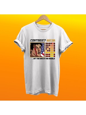 Remonz Rocky Balboa Baskılı %100 Pamuk Oversize T-Shirt