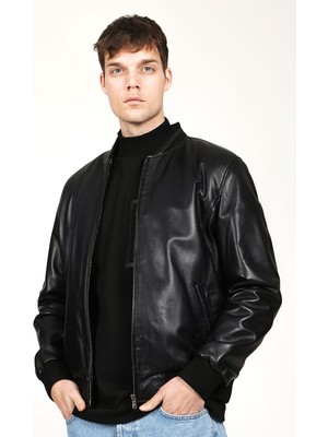 Dericlub Fitkolej Gerçek Deri Erkek Mont Şık ve Rahat Kullanım İçin Tasarlanmış