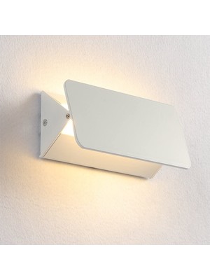 Xinh Maxmer 5 W Modern LED Duvar Işıkları Yukarı Aşağı Duvar Lambası Ayarlanabilir Işın Açı Duvar Aplik, Sıcak Beyaz (Yurt Dışından)