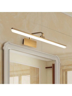 Xinh 42 cm LED Banyo Aynası Lambası, Retro Ayna Aydınlatma Duvar Lambası, Soğuk Beyaz 6000 K Su Geçirmez Soyunma Masa ve Yatak Odası Makyaj Dolabı Aydınlatma (Yurt Dışından)