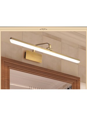 Xinh 42 cm LED Banyo Aynası Lambası, Retro Ayna Aydınlatma Duvar Lambası, Soğuk Beyaz 6000 K Su Geçirmez Soyunma Masa ve Yatak Odası Makyaj Dolabı Aydınlatma (Yurt Dışından)