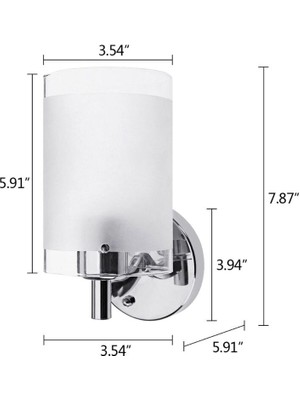 Xinh 2021 Yeni AC85 265 V E27 LED Duvar Işık Modern Cam Dekoratif Aydınlatma Aplik Fikstürü Lamba | LED Iç Duvar Lambaları (Yurt Dışından)