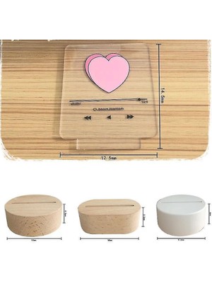 Xinh Lambalar Ins 3D Romantik Yaratıcı Yatak Odası USB Masa Işık (Yurt Dışından)