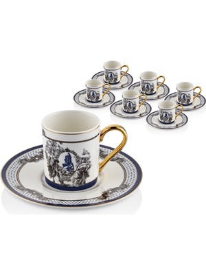 Lamedore Lamore 6'lı Kahve Fincan Takımı