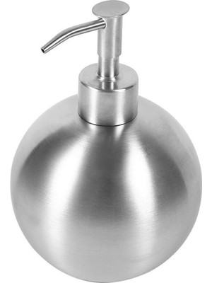 Xinh 1 Adet 500 ml 304 Paslanmaz Çelik Topu Şekilli Banyo Şampuan Duş Sıvı Pompa Dağıtıcı Şişesi | Sıvı Sabunluk (Yurt Dışından)