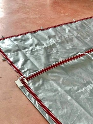 Pamukkale Branda 5-15 Metre Pilsa 230 gr Kamyon Çadırı Çift Kuşaklı Lastikli