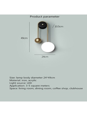 15 W Duvar Lambası Yatak Odası Başucu Lambası Oturma Odası Duvar Lambası Yaratıcı Işık Lüks Koridor Duvar Lambası (Yurt Dışından)