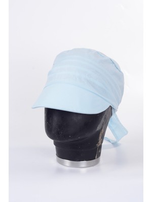 mercantoptan Kadın Safari Bağlamalı Eşarp Siperli Bandana Plaj Şapkası