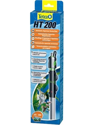 Tetra Ht 200 Akvaryum Isıtıcısı 225-300 Litre Kapasiteli Yıldız Şeklinde Seramik Isıtma Elemanı
