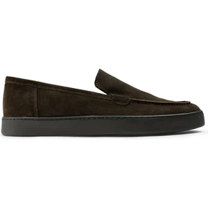 Süet Haki Loafer Erkek Ayakkabı