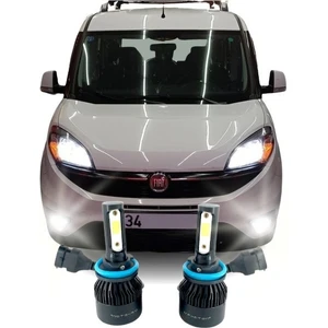 Duo Fıat Doblo 4 LED Xenon Sis Farı Ampulü H11