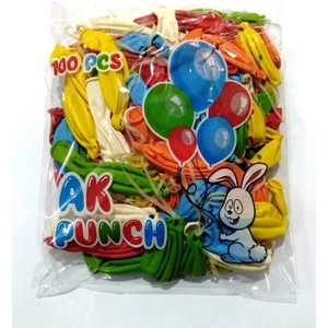 Karışık Balon Lastikli 100 Lü