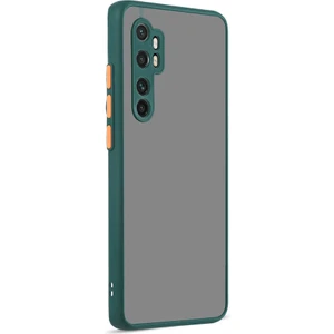 Xiaomi Mi Note 10 Lite Kılıf Kamera Korumalı Arkası Sert Mat Kılıf