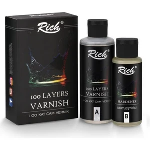 100 Kat Cam Vernik 120+60CC