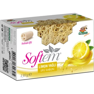 Limon Yağlı Kabak Lifli Sabun 130gr