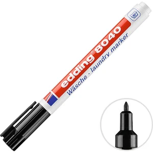 EKS Ticaret Edding 8040 Çamaşır Kalemi Siyah