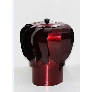 Baca Fırıldağı Çap 13 Cm Esmatik Baca Aspiratörü Boruya Takılan 130 Mm Baca Çapı 130 Lük