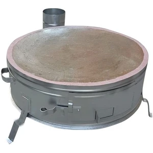 60 Cm Büyük Boy Toprak Yufka Gözleme Sobası