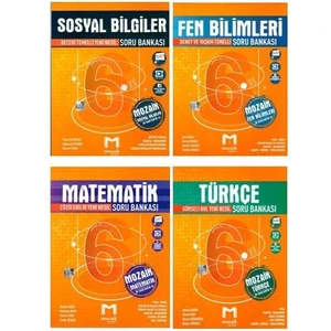 Mozaik Yayınları 6. Sınıf Soru Bankası Seti