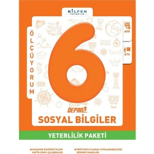 Bilfen Yayınları ın 6. Sınıf Sosyal Bilgiler Depar Yeterlilik Paketi