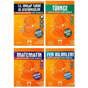 Mozaik Yayınları 8. Sınıf LGS Soru Bankası Seti