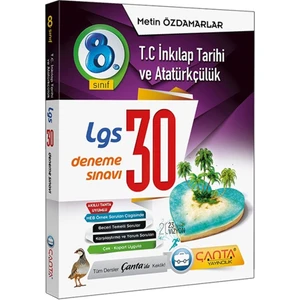 Çanta Yayınları 8. Sınıf Inkılap Tarihi Deneme